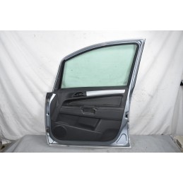 Portiera sportello anteriore DX Grigio Chiaro Opel Zafira B Dal 2005 al 2011  1623938543846