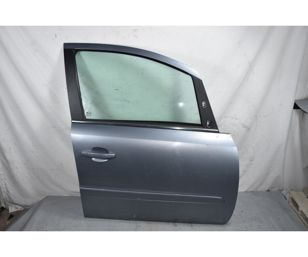 Portiera sportello anteriore DX Grigio Chiaro Opel Zafira B Dal 2005 al 2011  1623938543846