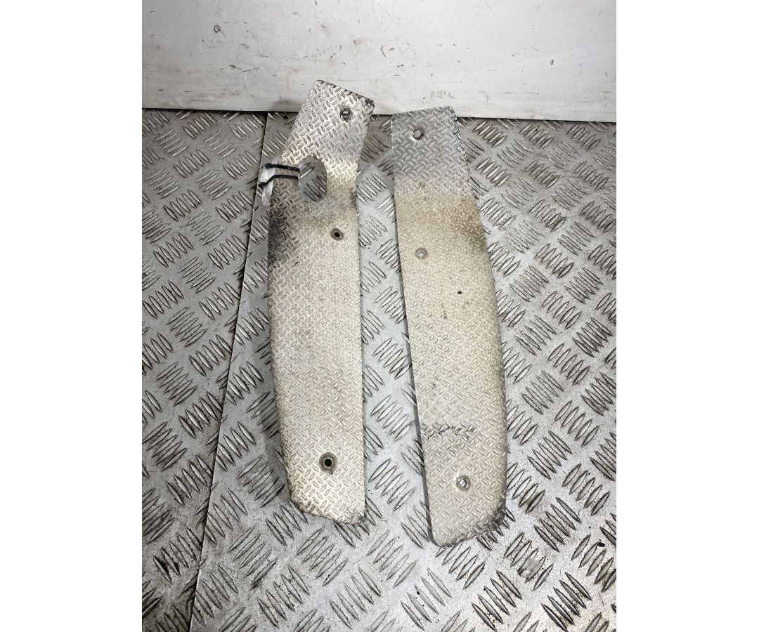 Coppia Pedane Poggiapiedi In Alluminio Piaggio MP3 300 Sport IE Dal 2016 Al 2018  1743153706335