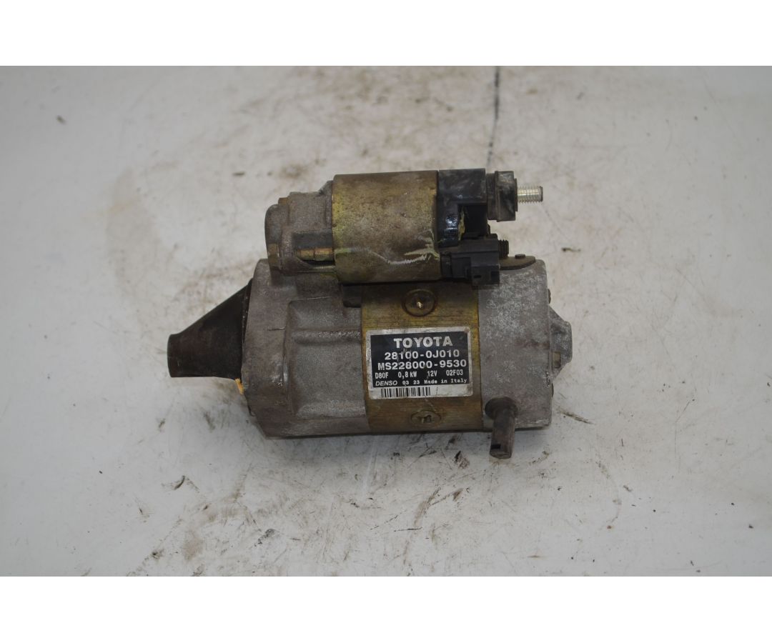 Motorino Avviamento Toyota Yaris Dal 1999 al 2005 Cod 28100-0J010  1743175058603