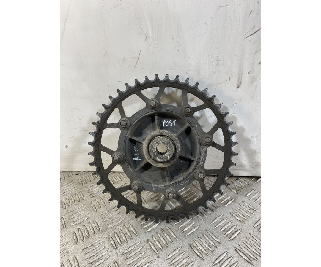 Mozzo Corona Trasmissione Posteriore Kawasaki KLE 500 Dal 1991 al 2006  1743176590126