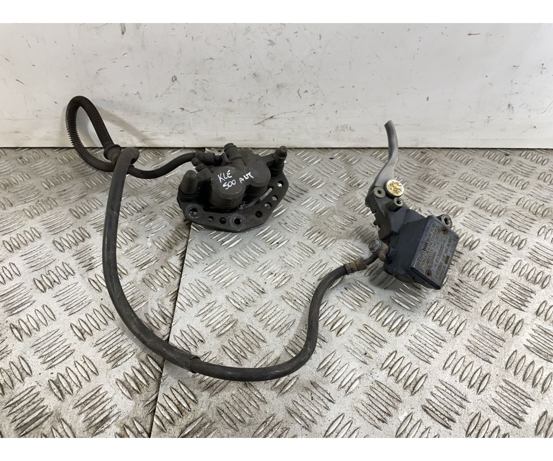 Impianto Frenante Anteriore Pinza e Pompa Freno Anteriore Kawasaki KLE 500 Dal 1991 al 2006  1743497389584