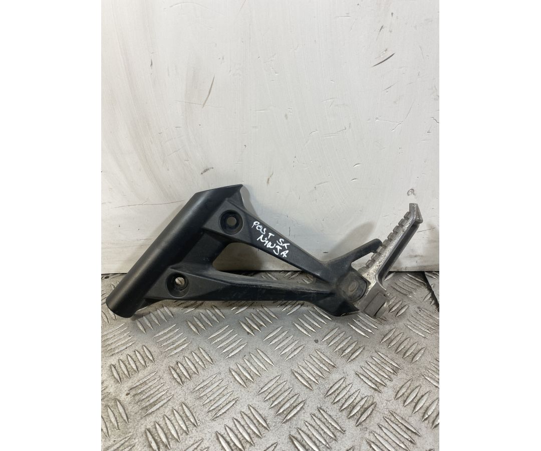 Pedana Poggiapiedi Posteriore Sinistra SX Kawasaki Ninja 250R Dal 2007 Al 2017  1743684292031