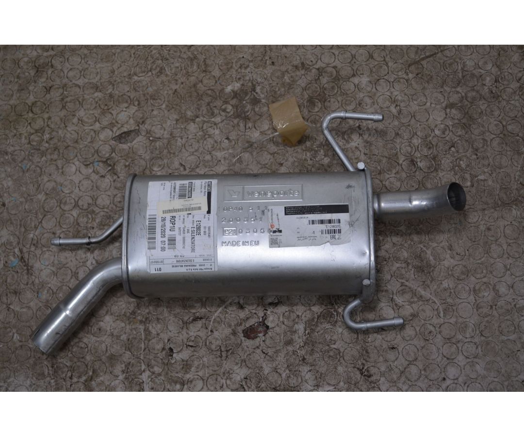 Terminale silenziatore di scarico Opel Corsa C Dal 2000 al 2006 Cod E12802E  1744012948958