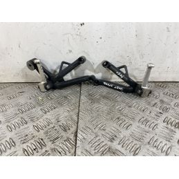 Coppia Pedane Poggiapiedi Passeggero Triumph Baby Speed 600 Dal 2002 al 2003  1744035690353