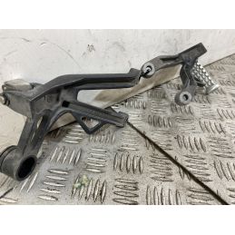 Coppia Pedane Poggiapiedi Passeggero Triumph Baby Speed 600 Dal 2002 al 2003  1744035690353