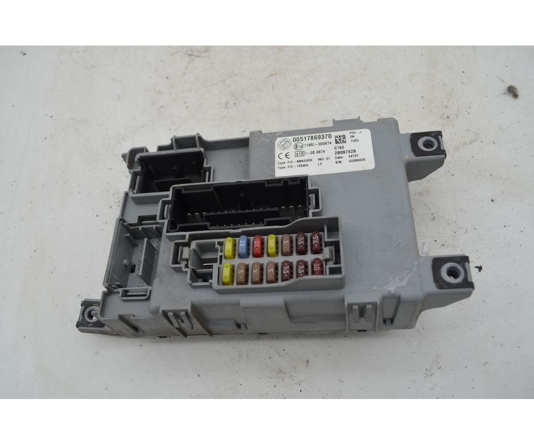 Body Computer Fiat 500 Dal 2007 al 2015 Cod 00517869370  1744286788212