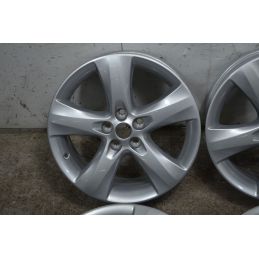 4 cerchi in lega R17 5 fori Opel Zafira Dal 2011 al 2015 Cod 13259247  1744361862004