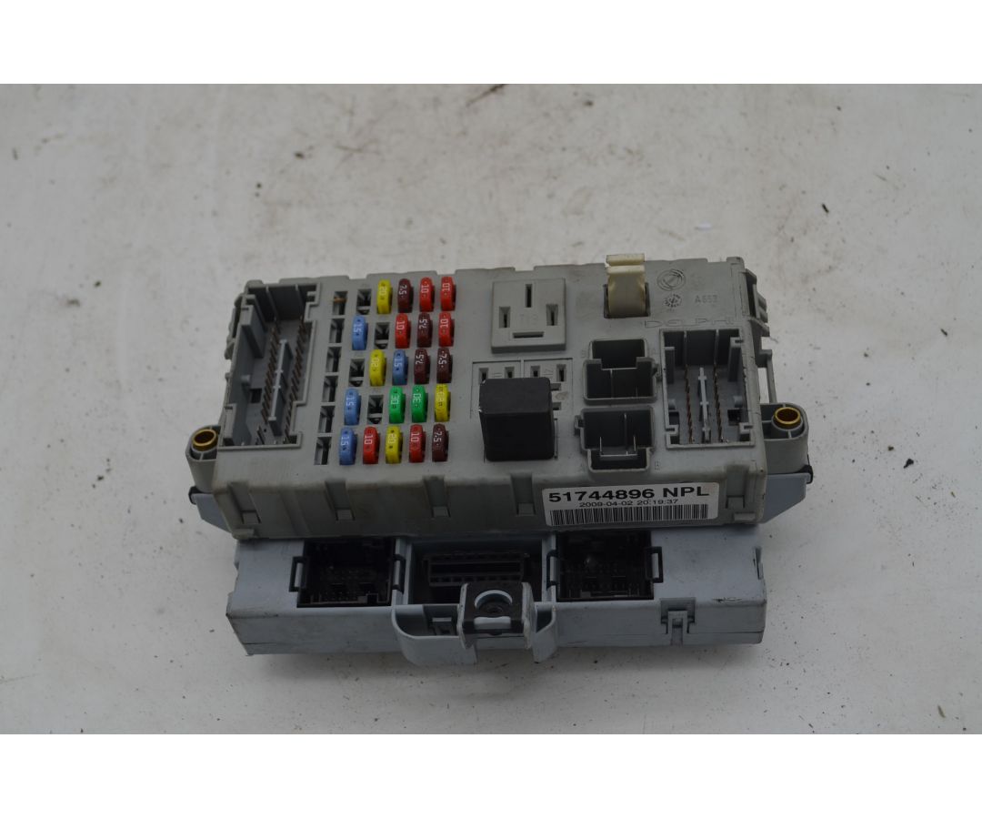 Scatola Fusibili Fiat Punto Dal 1999 al 2011 Cod 51744896NPL  1744363494401