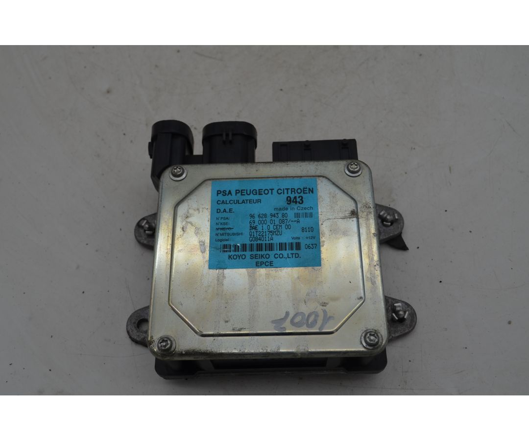 Centralina Servosterzo Peugeot 1007 Dal 2005 al 2010 Cod 9662894380  1744798418133