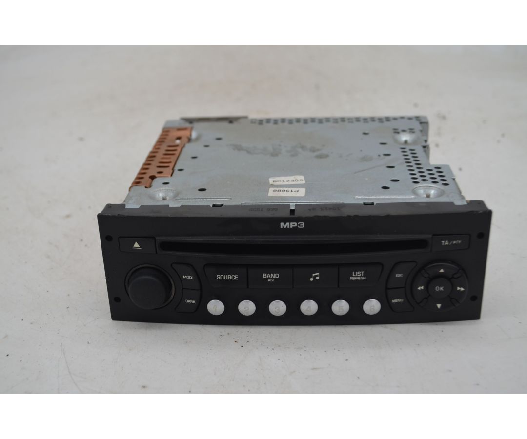 Autoradio Citroen C2 Dal 2003 al 2009 Cod 96643698XT00  1744806936154