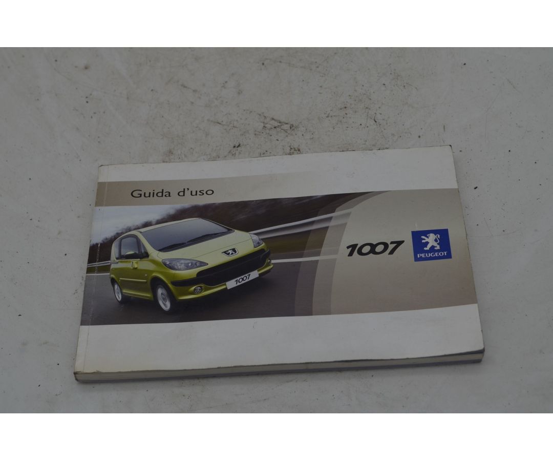 Libretto Uso e Manutenzione Peugeot 1007 Dal 2005 al 2010  1745307064087