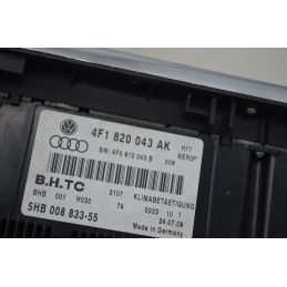 Controllo Comandi Clima Audi A6 C6 Dal 2004 al 2012 Cod 4F1820043AK  1745315291000