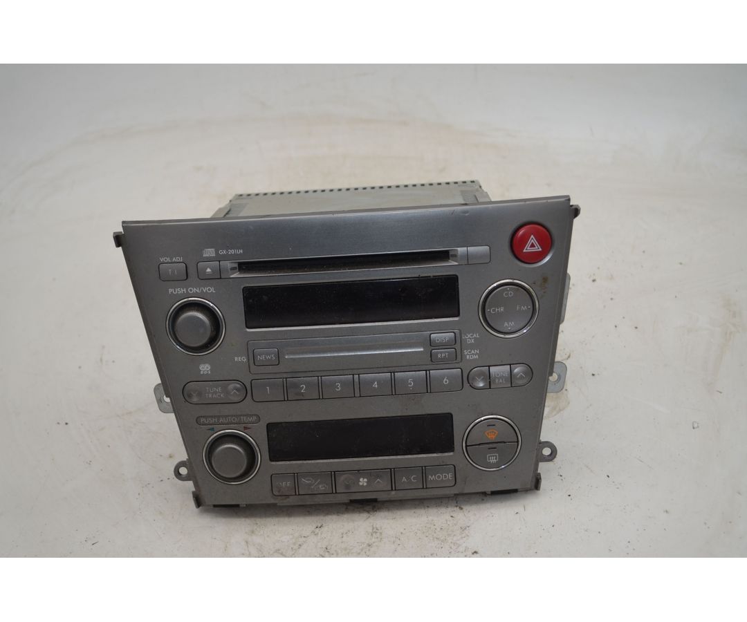 Autoradio Subaru Legacy IV Dal 2003 al 2009 Cod 86201AG430  1745394834266
