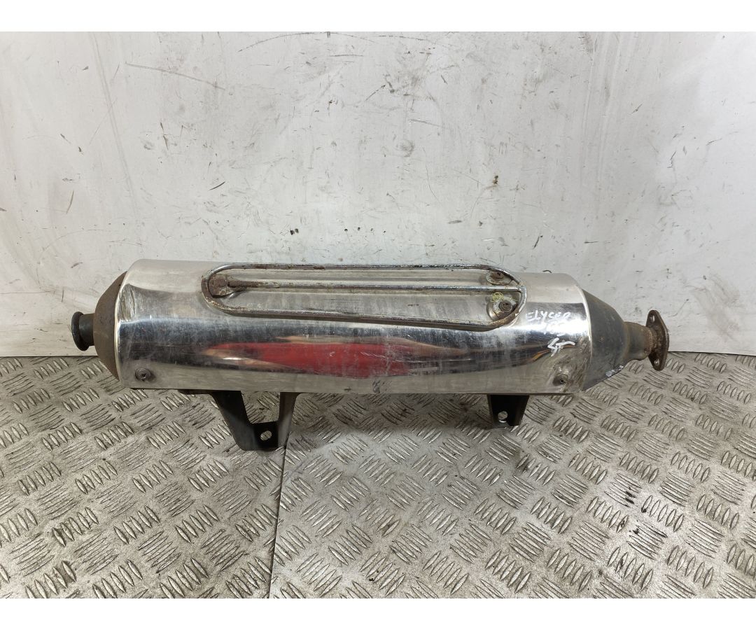 Marmitta Terminale Di Scarico Peugeot Elyseo 125 4T dal 1999 al 2002  1745485848561