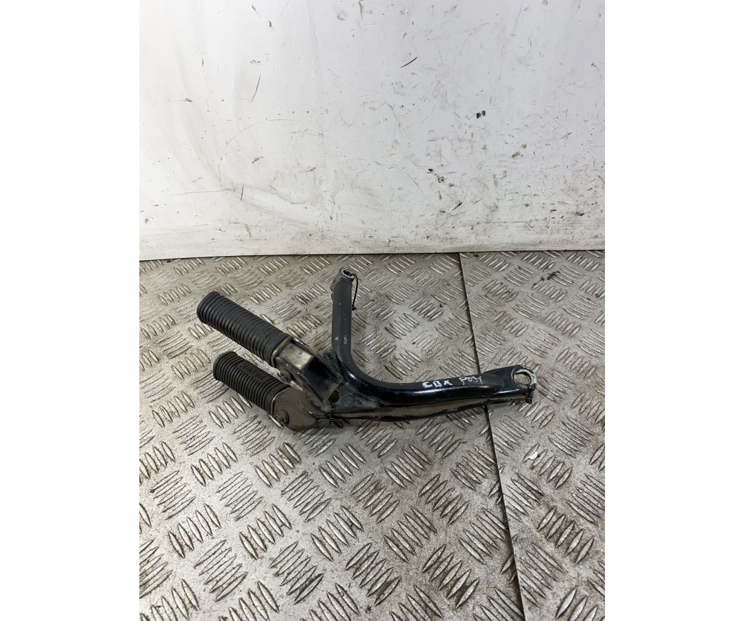 Coppia Pedana Poggiapiedi Posteriori Honda CB 125 X Dal 1980 Al 1984  1745487987008