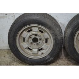Treno cerchi CROMODORA e gomme Fiat 130 Dal 1969 al 1977 misura 195/60 R14 86V 5 fori  1745844672493