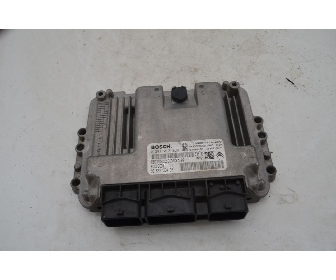 Centralina ECU Peugeot 207 Dal 2006 al 2015 Cod 0281013868  1745937877248