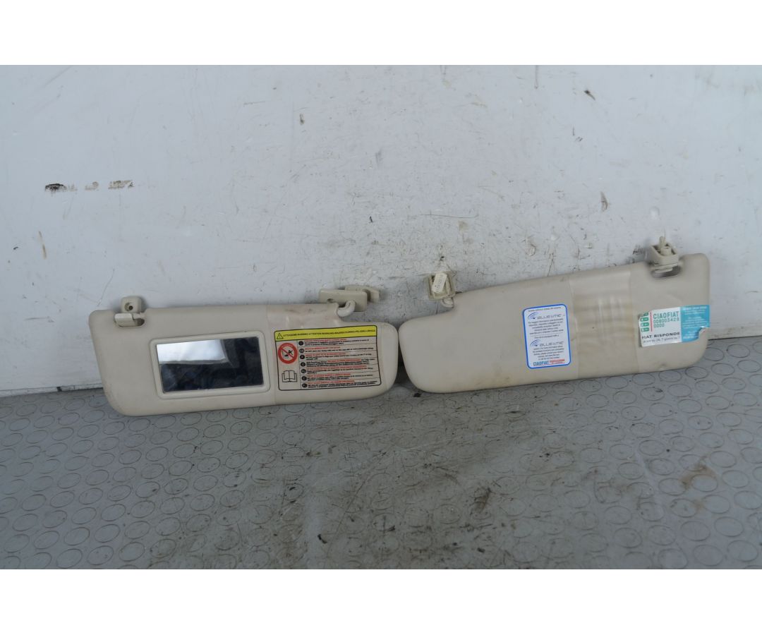 Alette Parasole DX e SX Fiat 500 Dal 2007 al 2015 Cod 896002B032  1746008799117