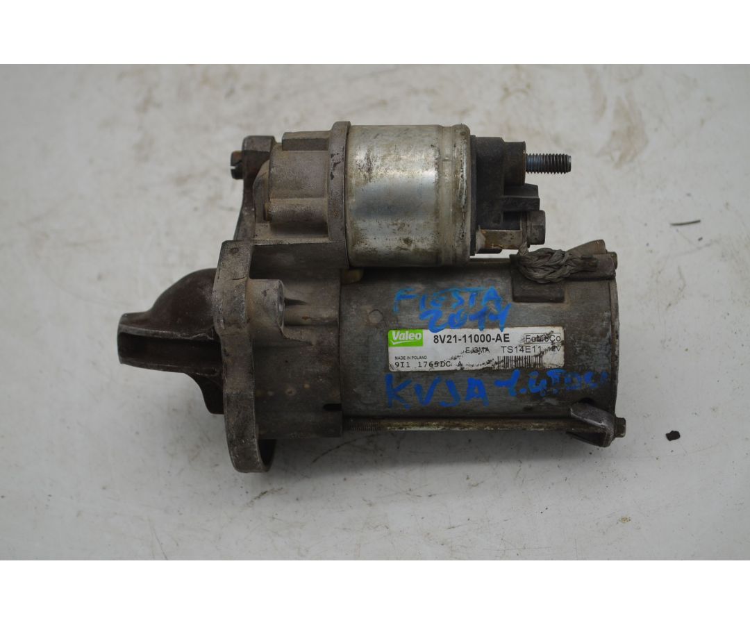 Motorino Avviamento Ford Fiesta VI Dal 2008 al 2017 Cod 8V21-11000-AE  1746440864794