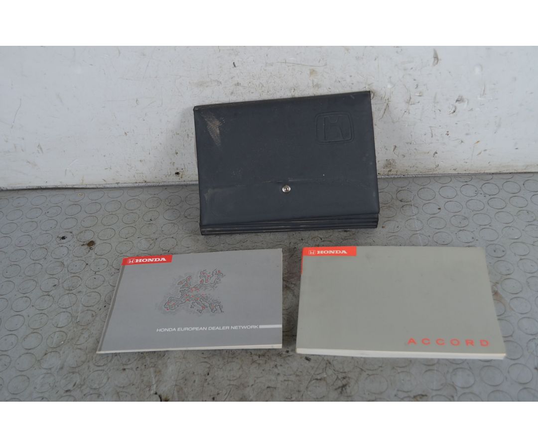 Libretto Uso e Manutenzione Honda Accord VI Dal 1998 al 2002  1746457580090