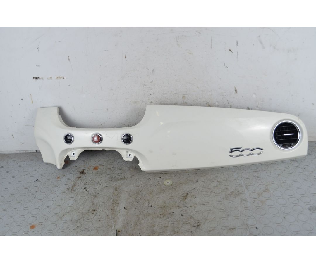 Modanatura Rivestimento Cruscotto Centrale Fiat 500 Dal 2007 al 2015 Cod 51803289  1746603941072