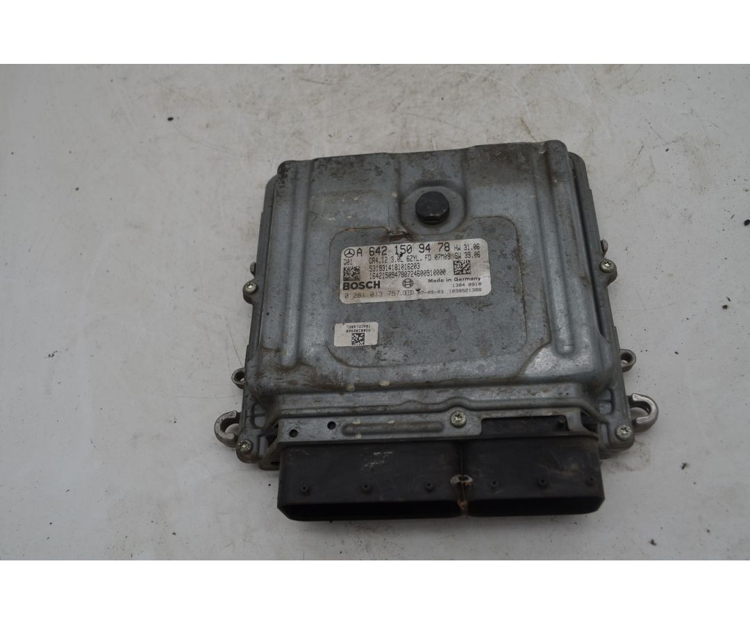 Centralina ECU Mercedes Classe ML W164 Dal 2005 al 2011 Cod A6421509478  1746698379149