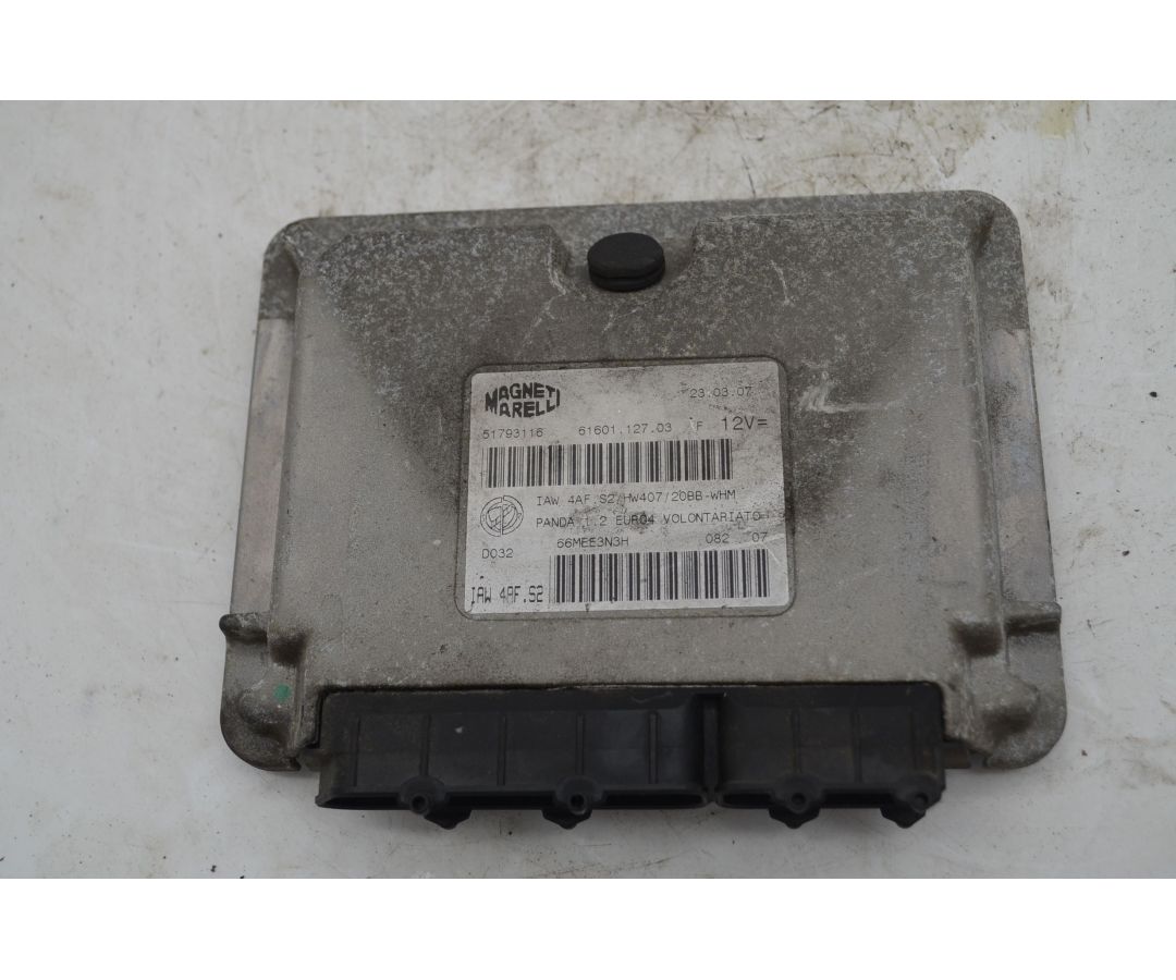 Centralina ECU Fiat Panda 169 Dal 2003 al 2012 Cod 51793116  1746708658547