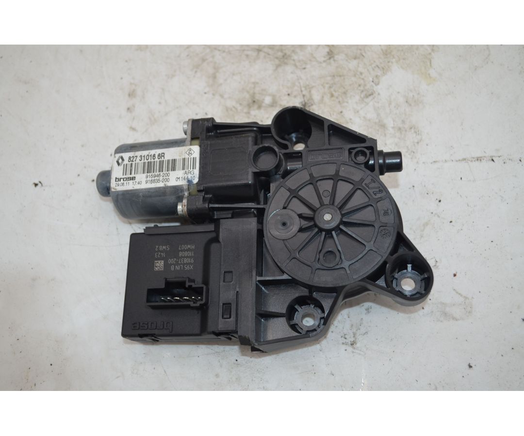 Motorino Alzacristralli Posteriore SX Renault Scenic III Dal 2009 al 2016 Cod 807310166R  1746779503609