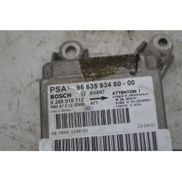 Centralina Airbag Peugeot 207 Dal 2006 al 2015 Cod 9663593480-00  1746785928632