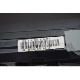 Strumentazione Contachilometri Completa Mercedes Classe E W210 Dal 1995 al 2002 Cod A2105400811  1747315090966