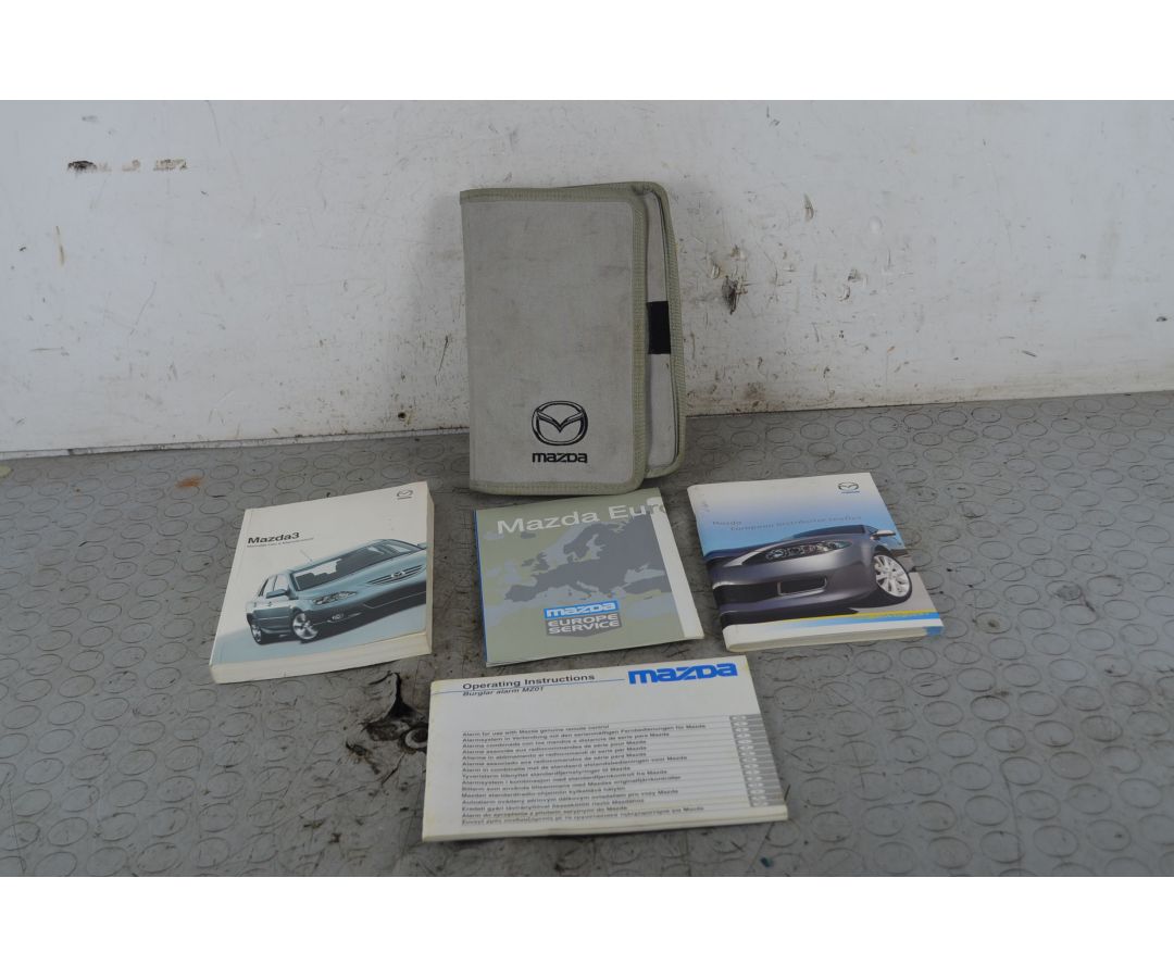 Libretto Uso e Manutenzione Mazda 3 Dal 2003 al 2009  1747315501721