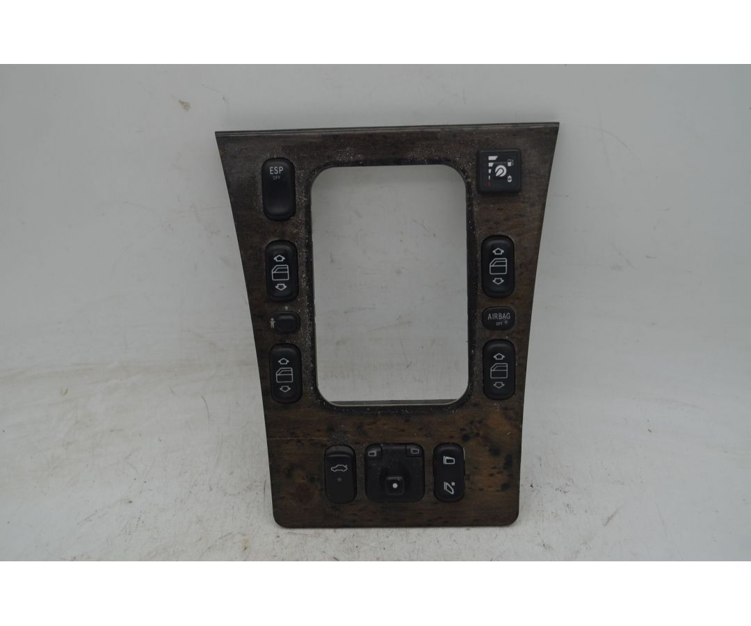 Pulsantiera alzacristalli anteriore posteriore DX E SX Mercedes Classe E W210 Dal 1995 al 2002 Cod 486010  1747319026213