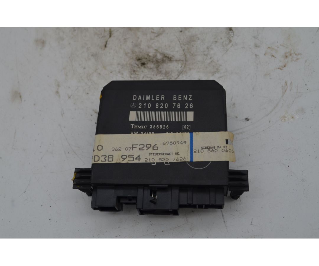 Centralina Portiera Anteriore DX Mercedes Classe E W210 Dal 1995 al 2002 Cod 2108207626  1747319934693