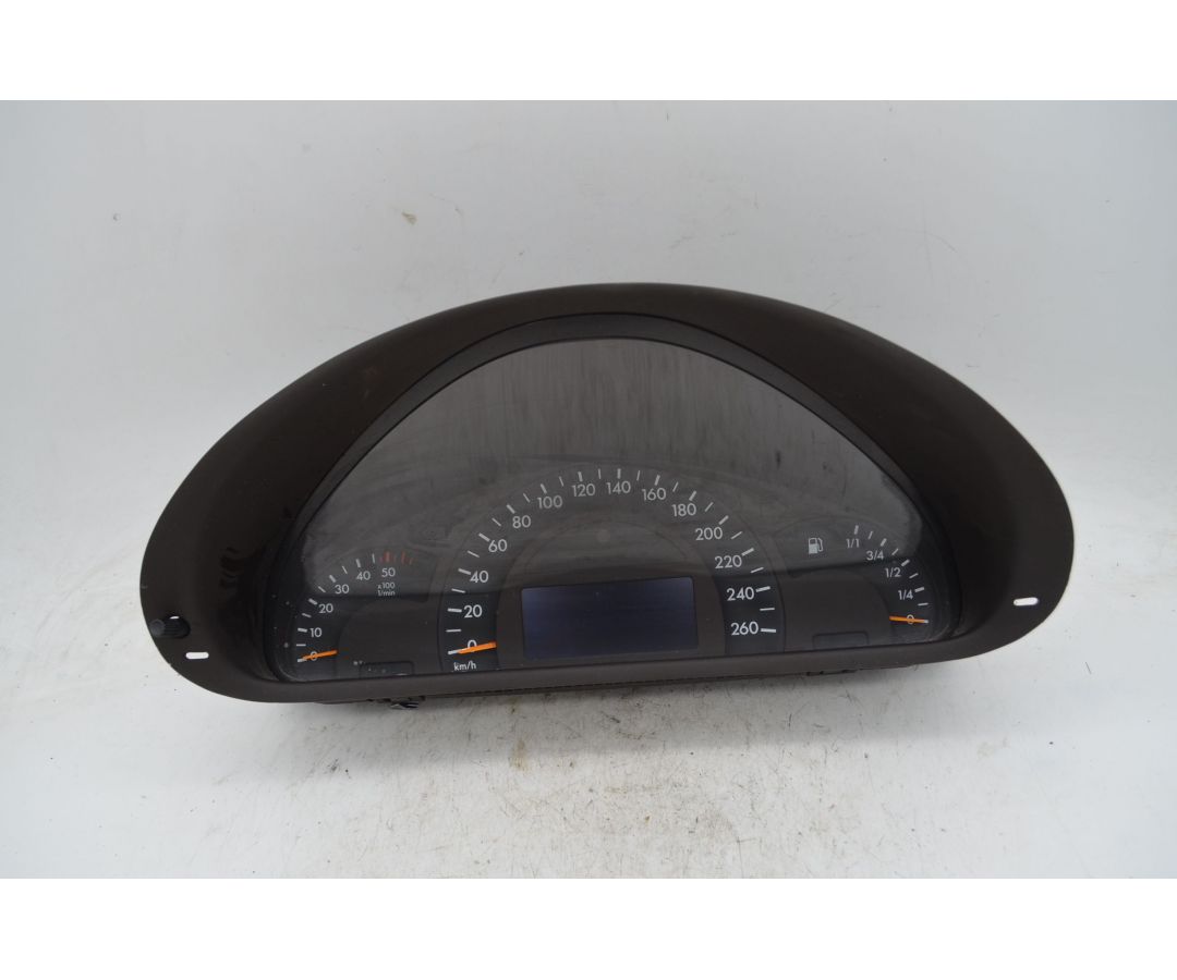 Strumentazione Contachilometri Completa Mercedes classe C W203 Dal 2000 al 2007 Cod A2035403911  1747640932238