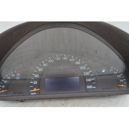 Strumentazione Contachilometri Completa Mercedes classe C W203 Dal 2000 al 2007 Cod A2035403911  1747640932238