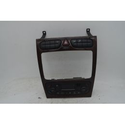 Controllo Comandi Clima + Pulsante Quattro Frecce Mercedes Classe C W203 Dal 2000 al 2007 Cod 2038300985  1747644461871