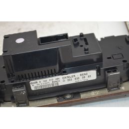 Controllo Comandi Clima + Pulsante Quattro Frecce Mercedes Classe C W203 Dal 2000 al 2007 Cod 2038300985  1747644461871