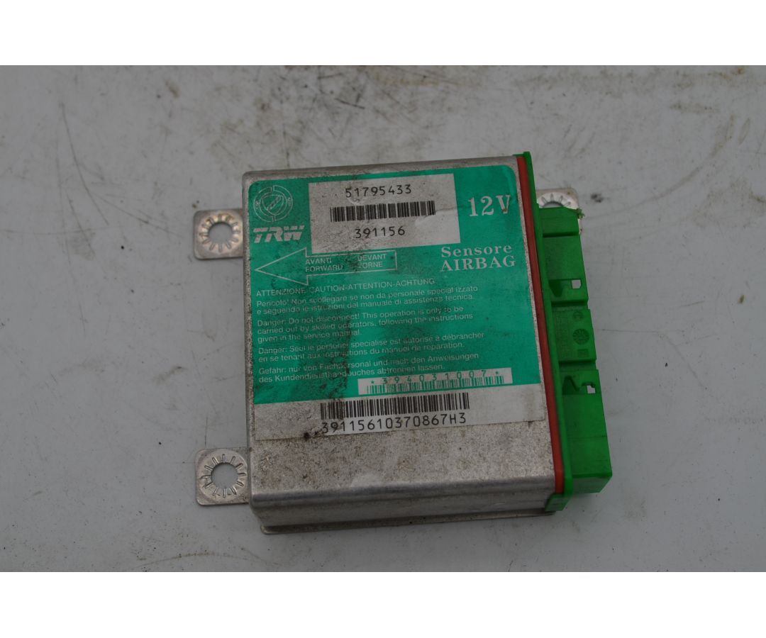 Centralina Airbag Fiat Grande Punto Dal 2005 al 2018 Cod 51795433  1748244214942