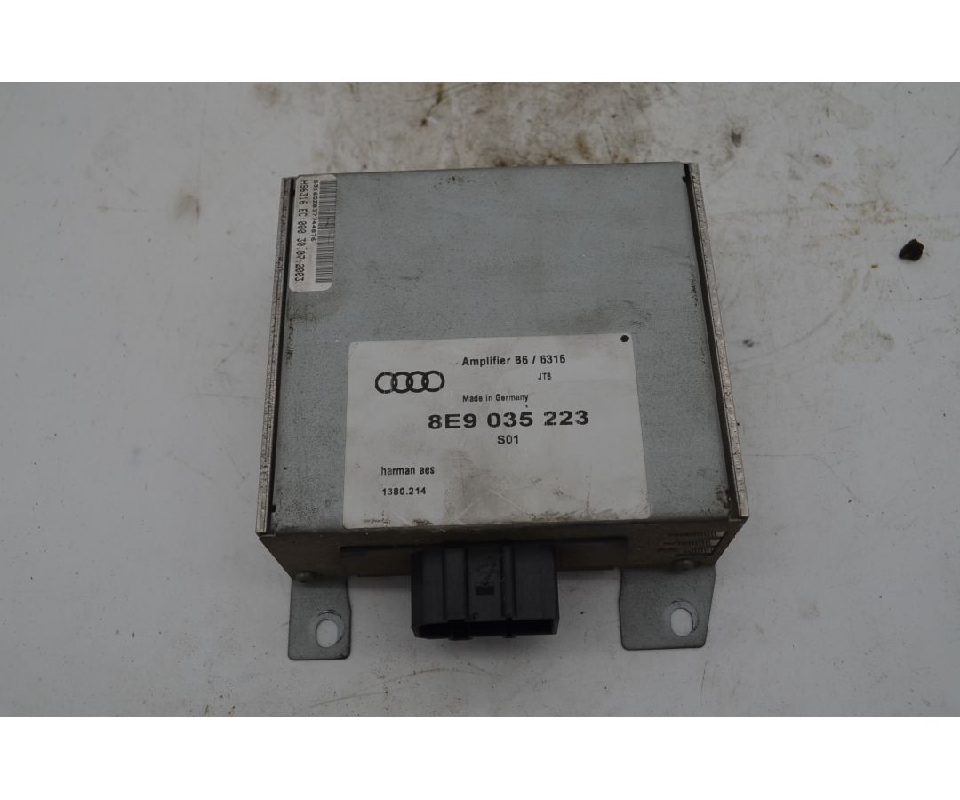 Centralina Amplificatore Audi A4 B7 Dal 2004 al 2009 Cod 8E9035223  1748252256811