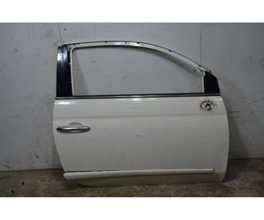 Portiera Sportello Anteriore DX Fiat 500 Dal 2007 al 2015 Cod 52136362  1748341310547