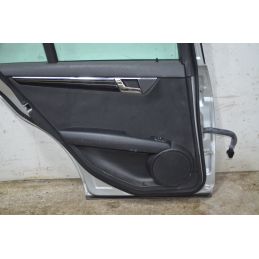 Portiera Sportello Posteriore SX Mercedes Classe C W204 Dal 2007 al 2013 Cod A2047400105  1748502996313