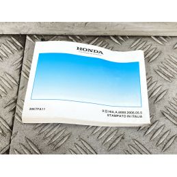 Libretto uso e Manutenzione Honda Sh 125 / 150 dal 2005 al 2008 Cod 39KTFA11  1748608570448