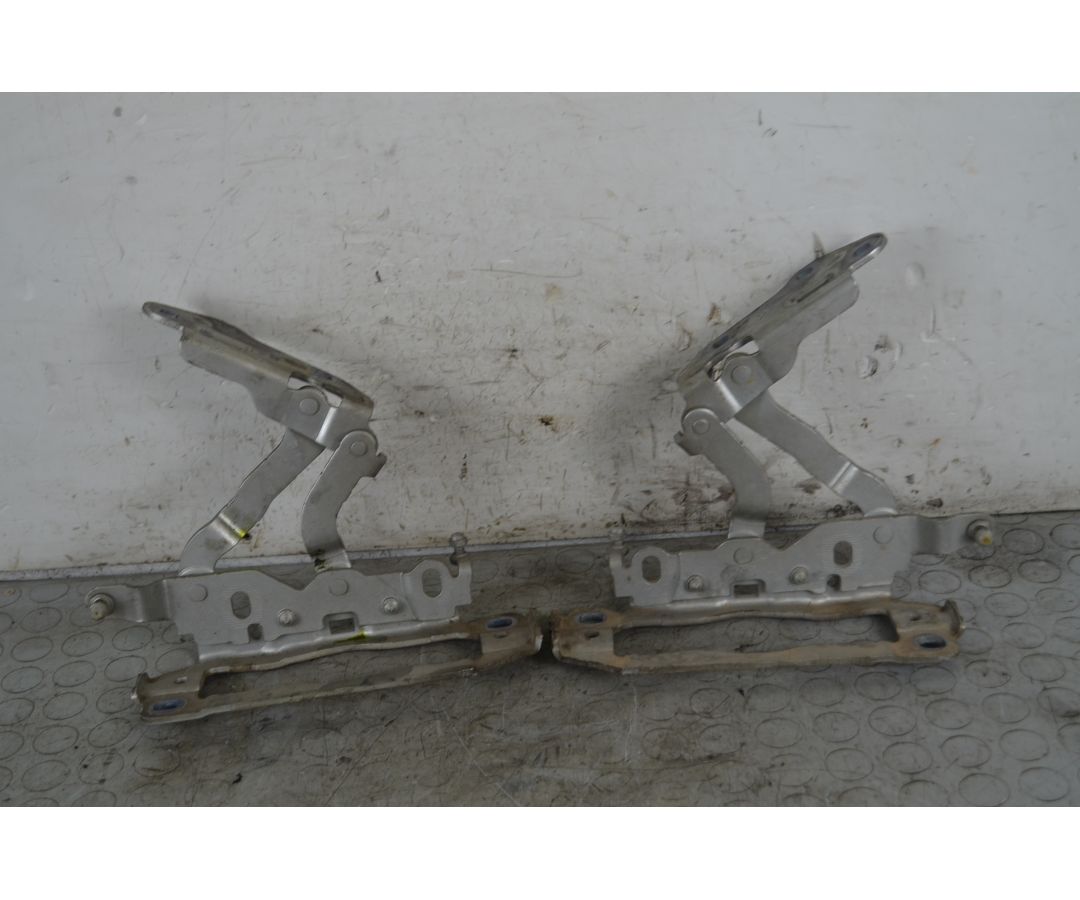 Cerniere Cofano Anteriore DX e SX Mercedes Classe C W204 Dal 2007 al 2013 Cod A2048800828  1748616672059