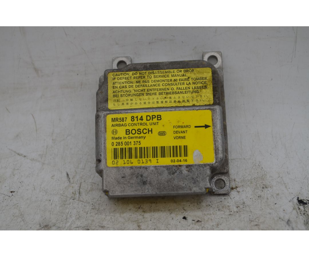 Centralina Airbag Mitsubishi Space Star Dal 1998 al 2005 Cod 0285001375  1748941223285