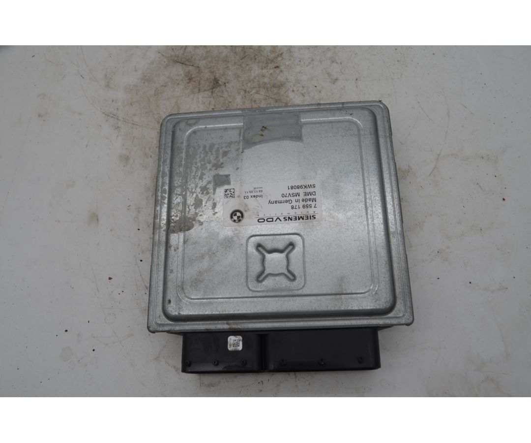 Centralina ECU BMW Serie 5 E60 Dal 2003 al 2010 Cod 7559178  1749019450534