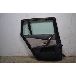 Portiera Sportello Posteriore SX BMW Serie 5 E60 Dal 2003 al 2010 Cod 41527158501  1749027105167