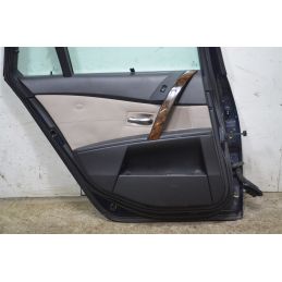 Portiera Sportello Posteriore SX BMW Serie 5 E60 Dal 2003 al 2010 Cod 41527158501  1749027105167