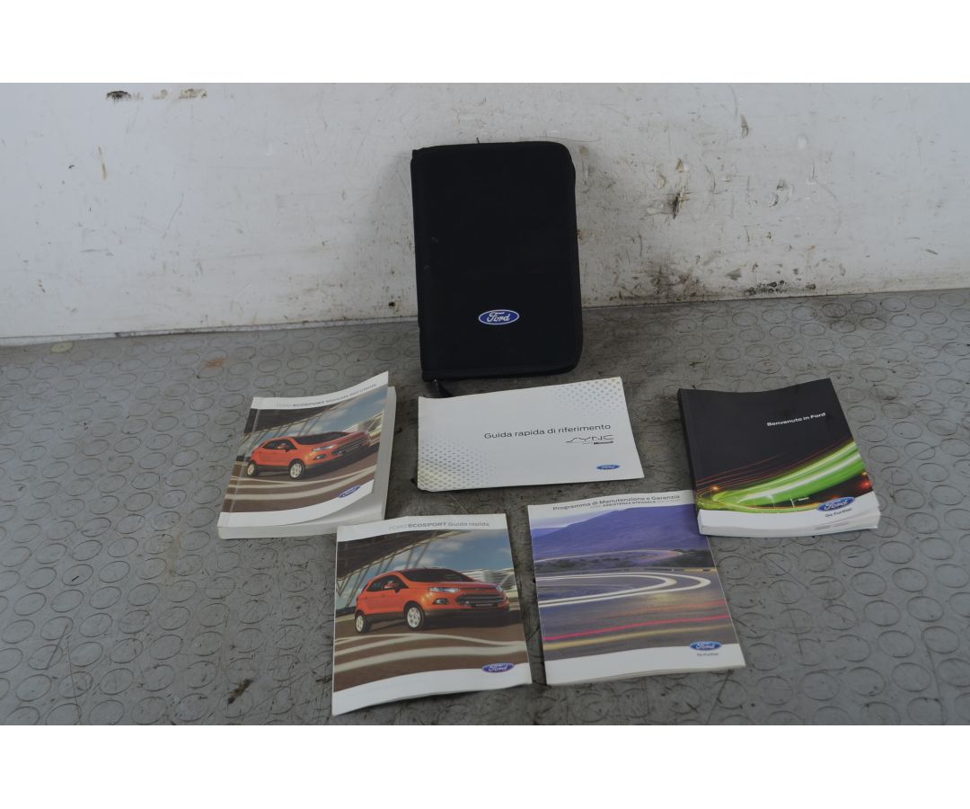 Libretto Uso e Manutenzione Ford Ecosport Dal 2014 al 2018  1749048492093