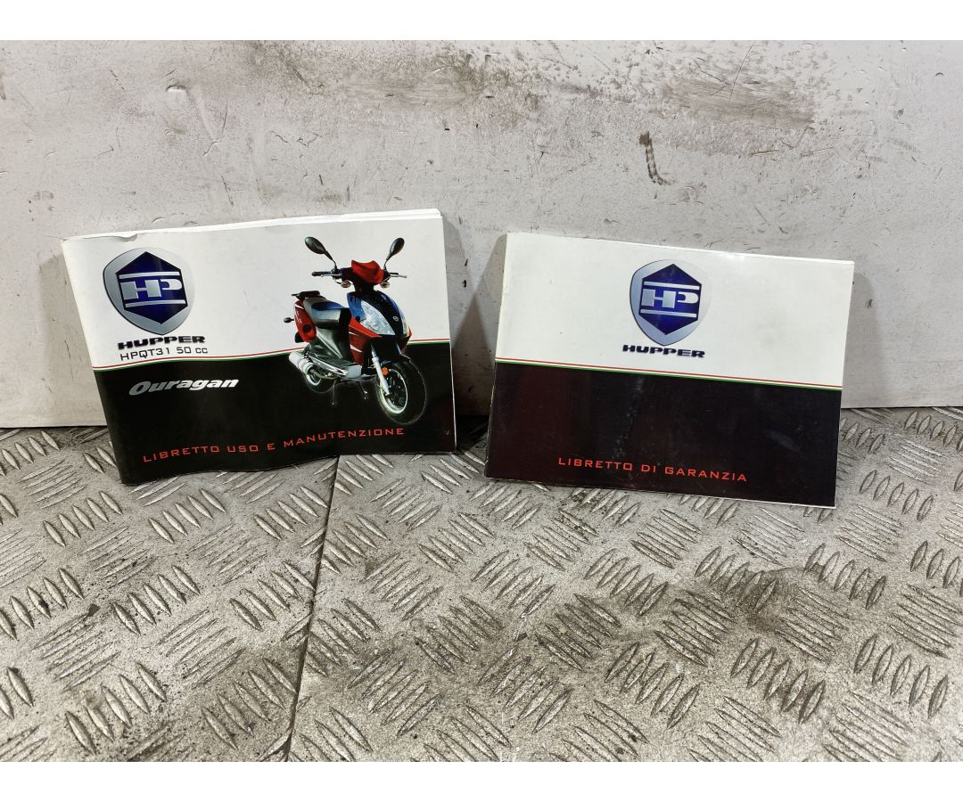 Libretto Uso e Manutenzione Con Libretto garanzia Hupper Tomcat 50 Dal 2009 al 2015  1749119179298